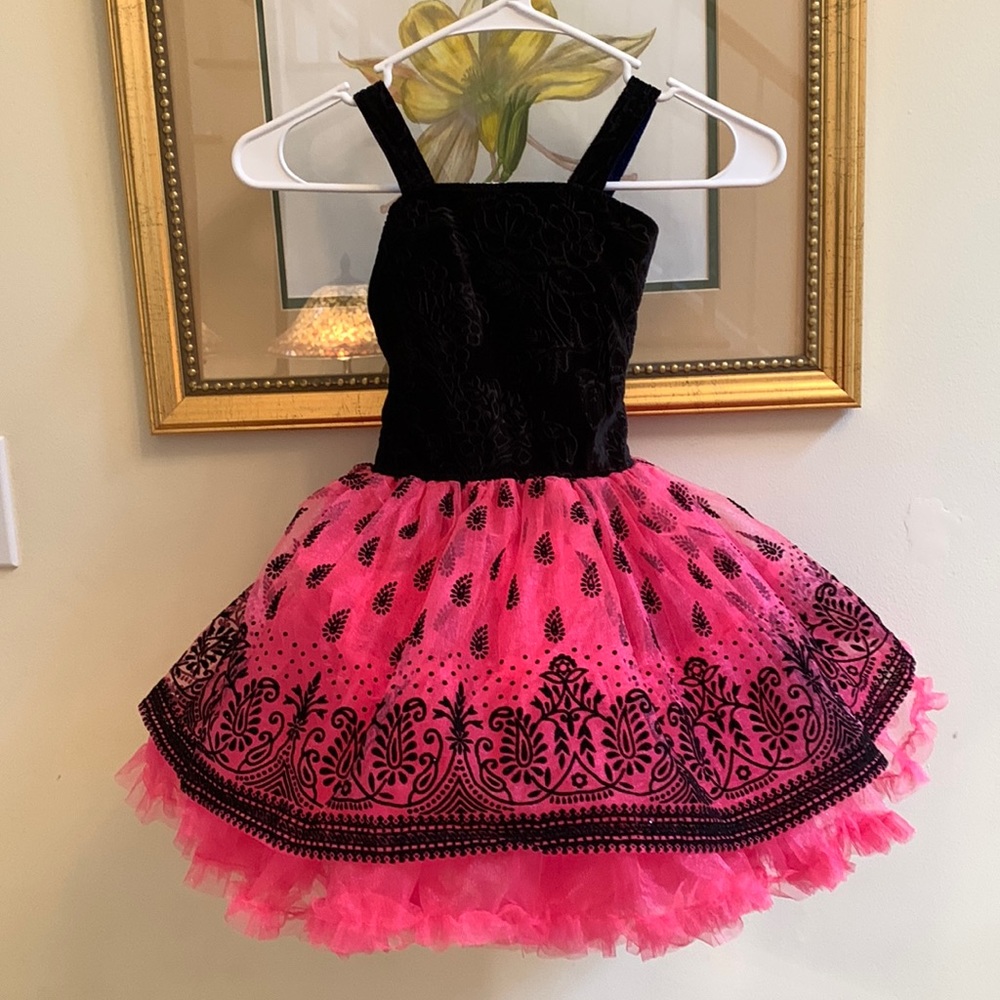 Reversible girls face costume size 22
